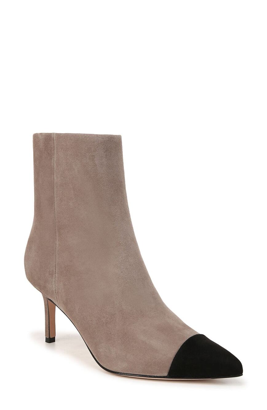 Veronica Beard Lisa Pointed Cap Toe Bootie - 9.5
